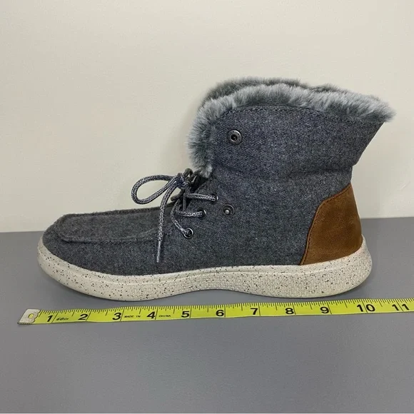 BOBS by Skechers Skipper Cotton Tail Women's Ankle Boots Size 8.5 - Picture 4 of 15